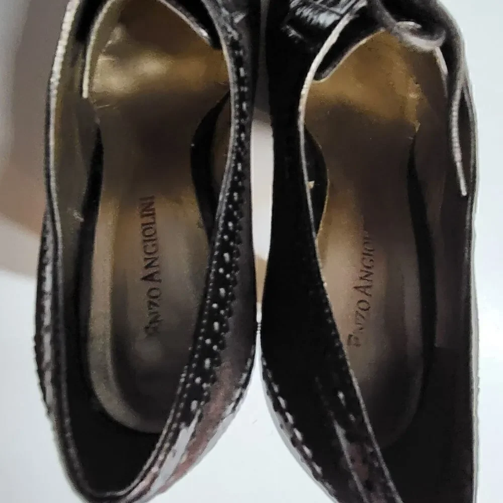 Enzo Angiolini Brown Mary Jane Shoes
